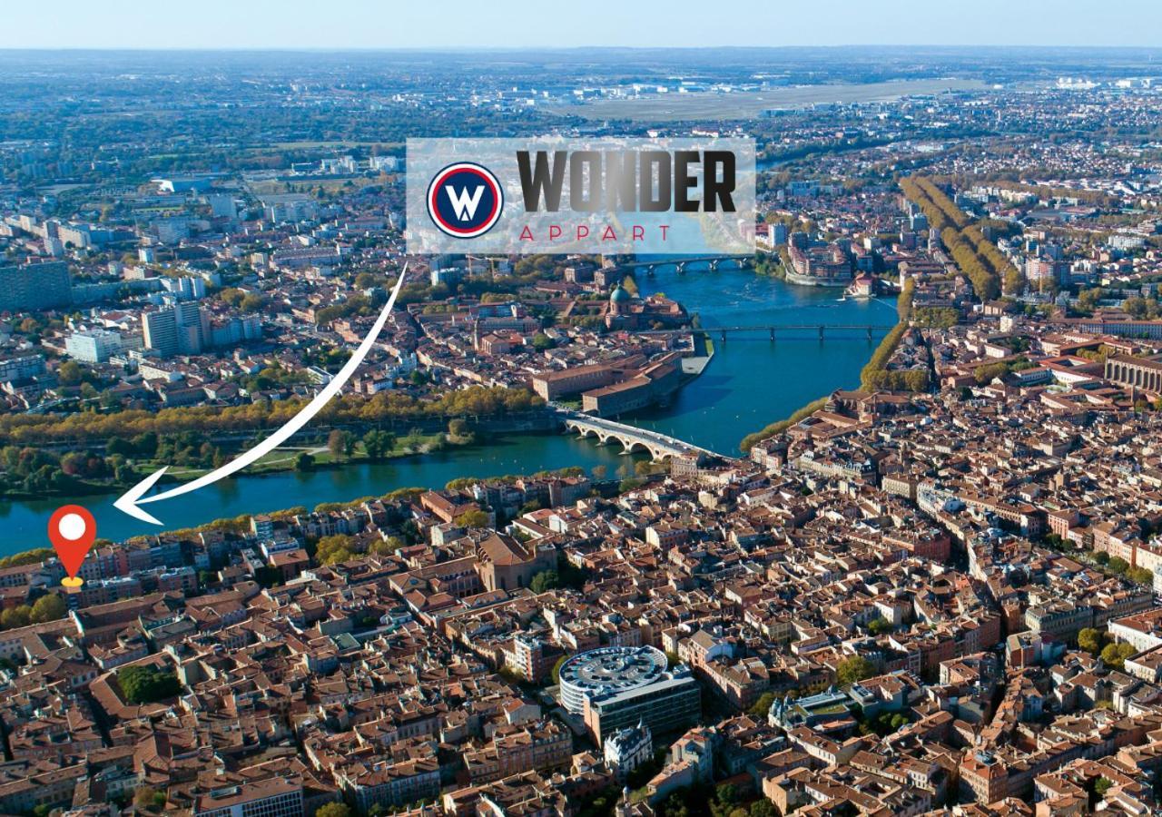 404 - Wonder Appart - Vue Garonne - Τουλούζη Εξωτερικό φωτογραφία